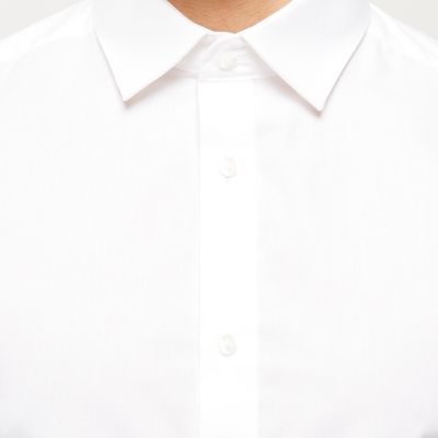 White slim fit shirt multipack